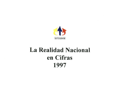 PORTADA LA REALIDAD NACIONAL EN CIFRAS 1997