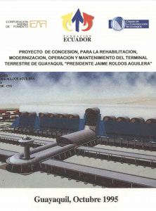 PORTADA PROYECTO DE CONCECION PARA REHABILITACIÓN TERMINAL TERRESTRE DE GUAYAQUIL