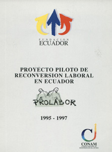 PORTADA PROYECTO PILOTO DE RECONVERSION LABORAL EN ECUADOR